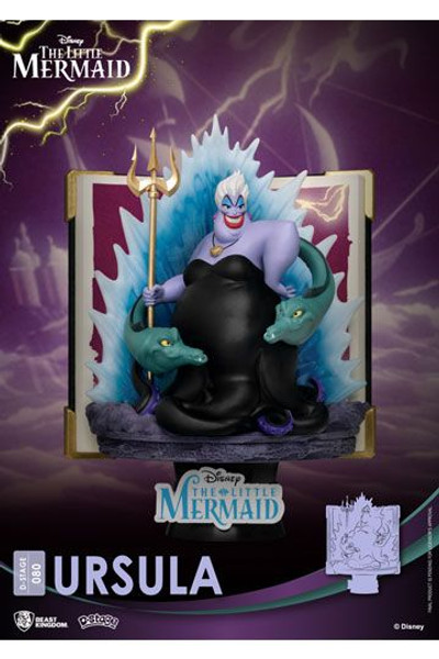 Disney Story Book Series D-Stage PVC Diorama Ursula New Version 15 cm