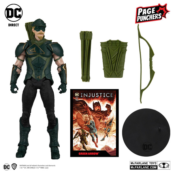 DC Direct Gaming 7In Page Punchers Injustice 2 Green Lantern Action Figure