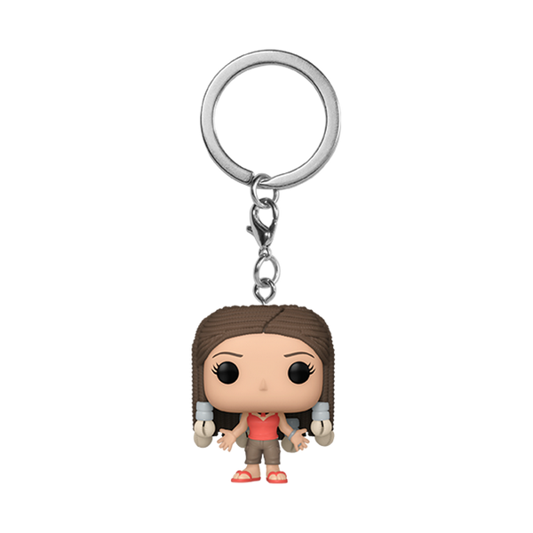 POP Keychain: Friends- Monica w/ Braids