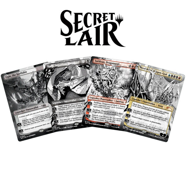 MTG: Secret Lair Borderless Planeswalkers WPN Exclusive