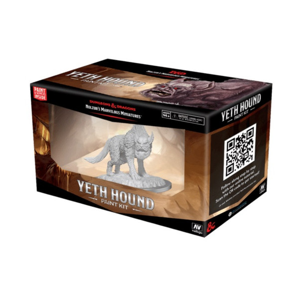 Paint Kit - Yeth Hound: Dungeons & Dragons Nolzur's Marvelous Miniatures