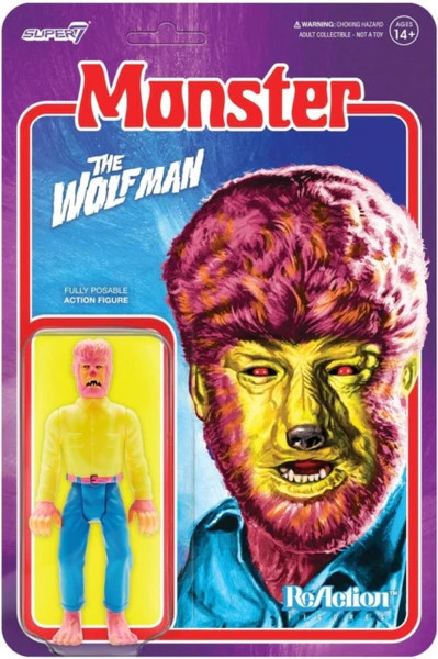 UNIVERSAL MONSTERS REACTION - THE WOLFMAN (COSTUME COLOURS)