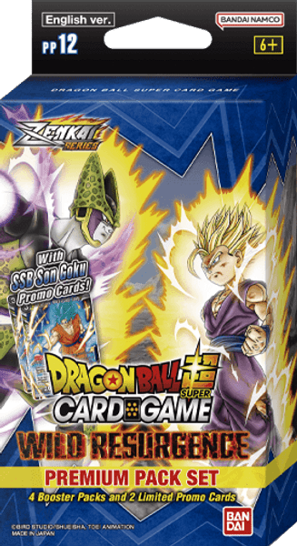 Dragon Ball Super Card Game: Premium Pack Set 12 (PP12) Wild Resurgence