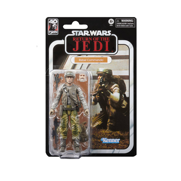 Star Wars The Black Series Endor Rebel Commando DLX Action Figure