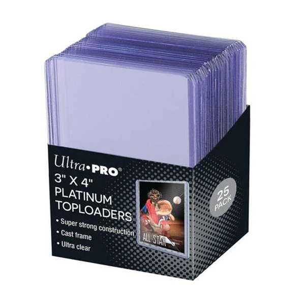Platinum Toploader Ultra Clear 3" X 4" (25ct)