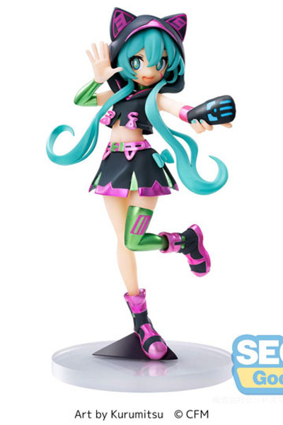 Hatsune Miku Luminasta PVC Statue Hatsune Miku Live Stage 18 cm