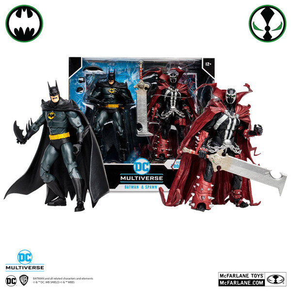DC Collector Batman & Spawn 2-Pk Action Figures