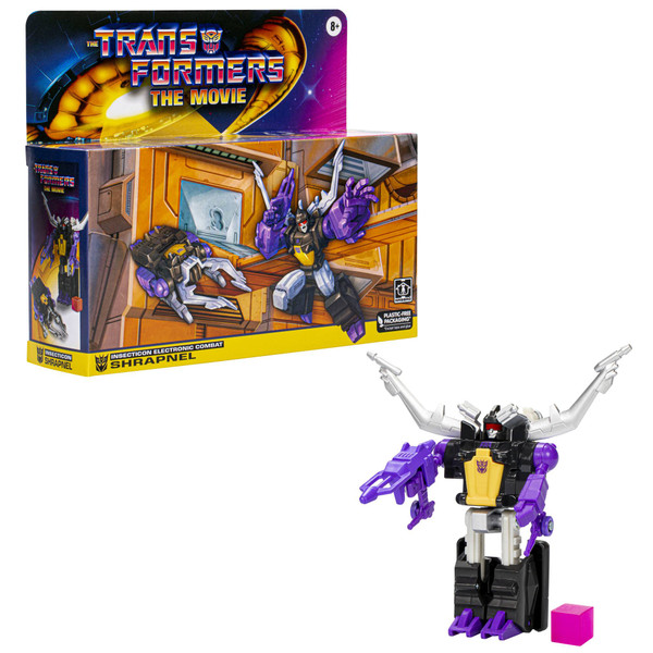 Transformers Retro The Transformers: The Movie Shrapnel Action Figure