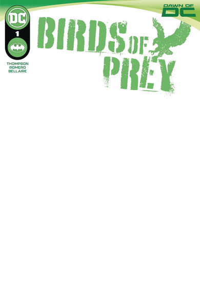 Birds Of Prey #1 Cvr D Blank