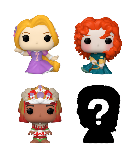 Bitty POP: Disney P- Rapunzel 4PK