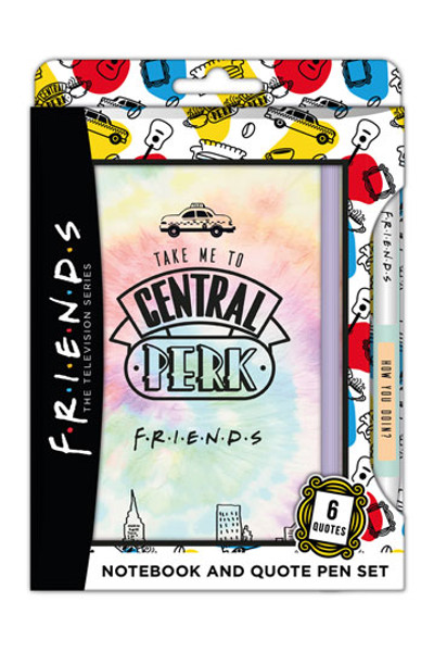 Friends Notebook with Pen Central Perk