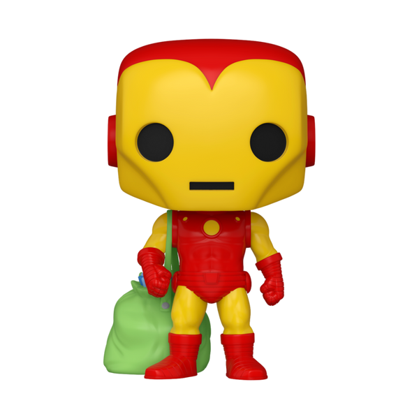 Funko POP! Vinyl: Holiday- Iron Man w/Bag #1282