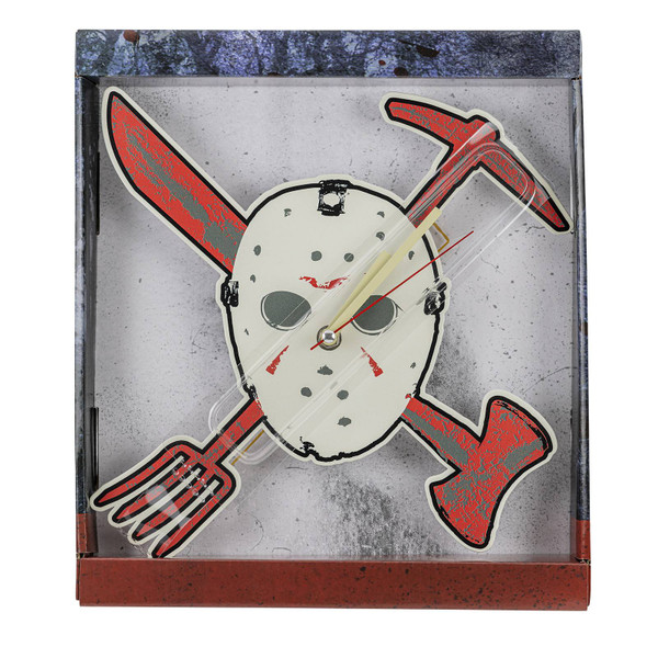 Friday The 13Th Jason Mask Clock