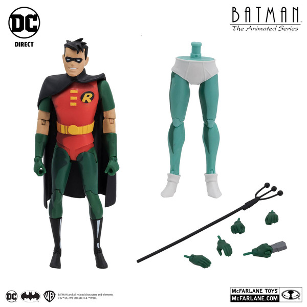 DC Direct THE ANIMATED SERIES 6In Wv1 Robin Action Figure