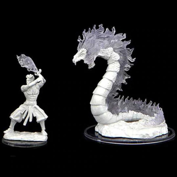 Critical Role Unpainted Minis Ashari Firetamer & Inferno