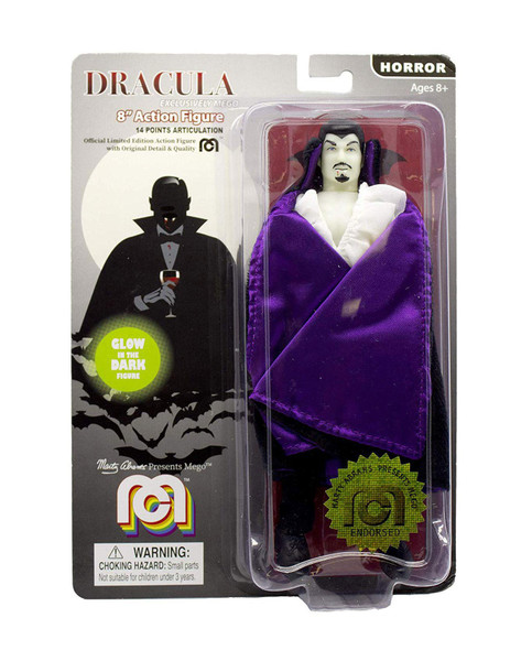 Mego Dracula Action Figure Dracula (Glow In The Dark) 20 Cm