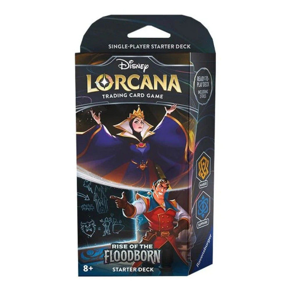 Disney Lorcana Trading Card Game - The Queen & Gaston Starter Deck