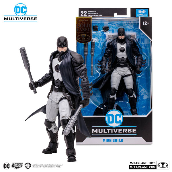 Dc Multiverse 7In Midnighter (Gold Label) Action Figure