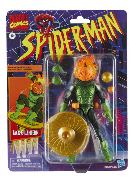 Spider-Man Legends Retro Jack O Lantern Action Figure