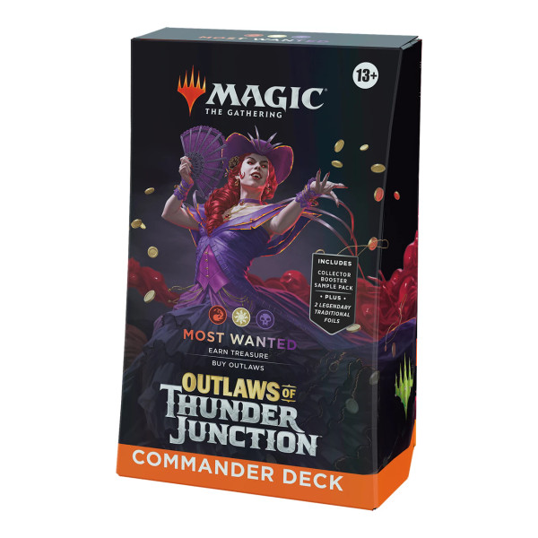 MTG: Outlaws of Thunder Junction Commander Deck  - Most Wanted