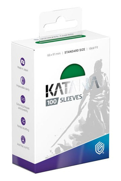 Ultimate Guard Katana Sleeves Standard Size (100) - Jade Garden
