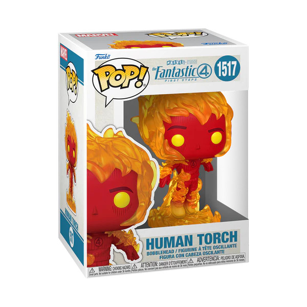 POP Vinyl! HUMAN TORCH - THE FANTASTIC FOUR: FIRST STEPS #1517