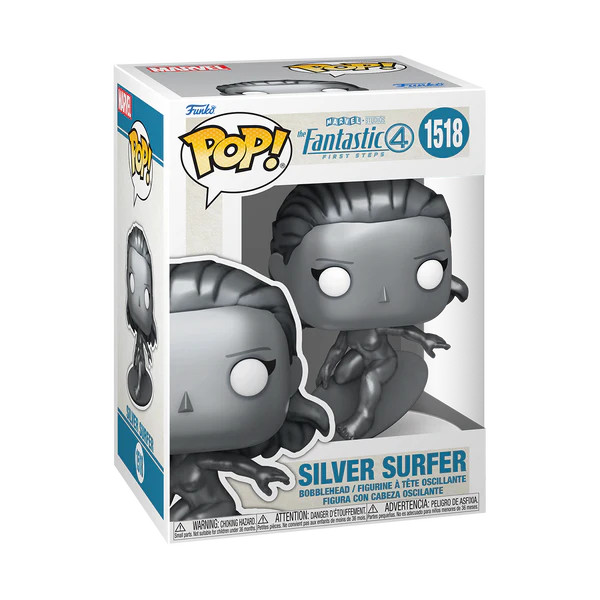 POP Vinyl! SILVER SURFER - THE FANTASTIC FOUR: FIRST STEPS #1518