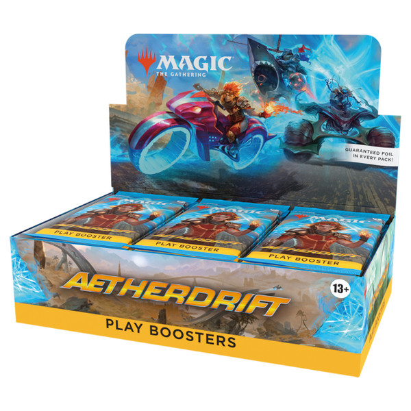 MTG: Aetherdrift Play Booster Box (sealed box of 30 Play Boosters)