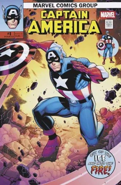 Captain America #1 Nick Bradshaw Retro Vision Var (2025)