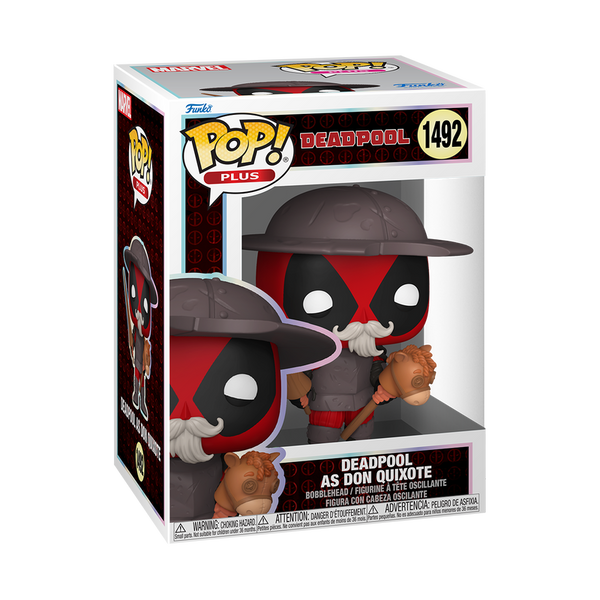 POP Vinyl! Plus Deadpool as Don Quixote #1492