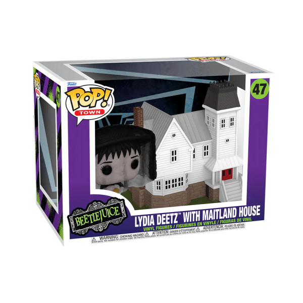 POP Vinyl! LYDIA DEETZ WITH MAITLAND HOUSE - BEETLEJUICE #47