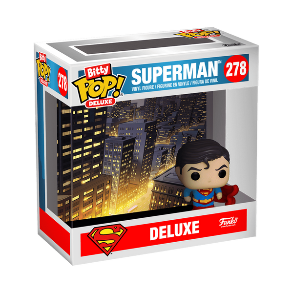 POP Vinyl! Bitty Pop! Deluxe Superman (Cityscape) POP Vinyl! Bitty Pop! Deluxe Superman (Cityscape)