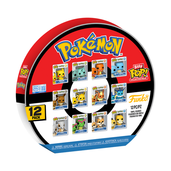POP Vinyl! Bitty Pop! Collector Pack Pokémon 12-Pack