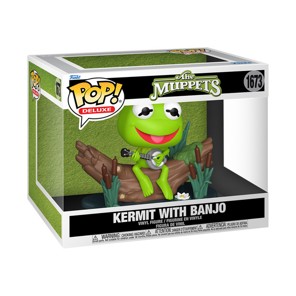 Funko POP! Vinyl:  Deluxe Kermit with Banjo   #1673
