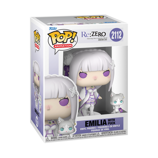 Funko POP! Vinyl:   Pop! & Buddy Emilia with Puck #2112 Funko POP! Vinyl:   Pop! & Buddy Emilia with Puck #2112