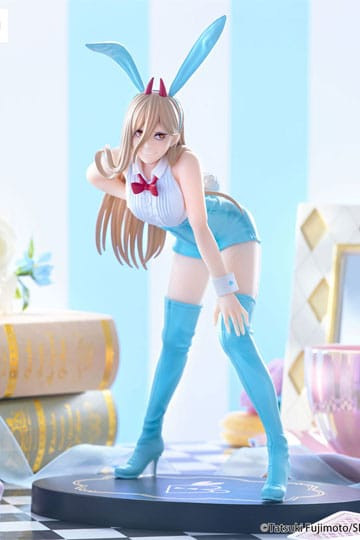 Chainsaw Man BiCute Bunnies PVC Statue Power Light Blue Color Ver. 30 cm