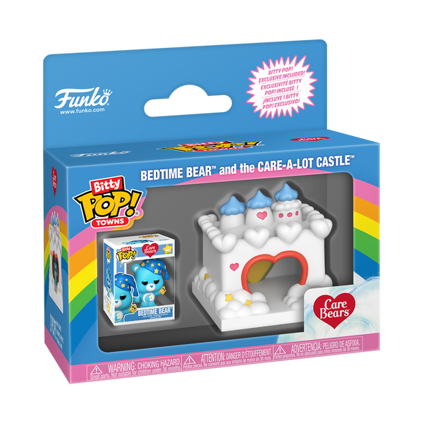 Funko POP! Vinyl:  Bitty Pop! Towns Bedtime Bear and the Care-A-Lot Castle