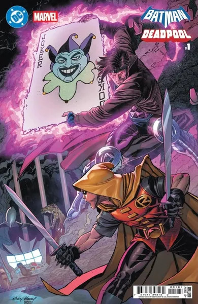 DC/Marvel: Batman/Deadpool #1 (Cover I Andy Kubert Damian Wayne/Gambit Card Stock Variant)