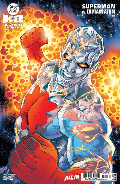 Dc Ko Superman Vs Captain Atom #1 Os Cvr E Sean Iza (2025)