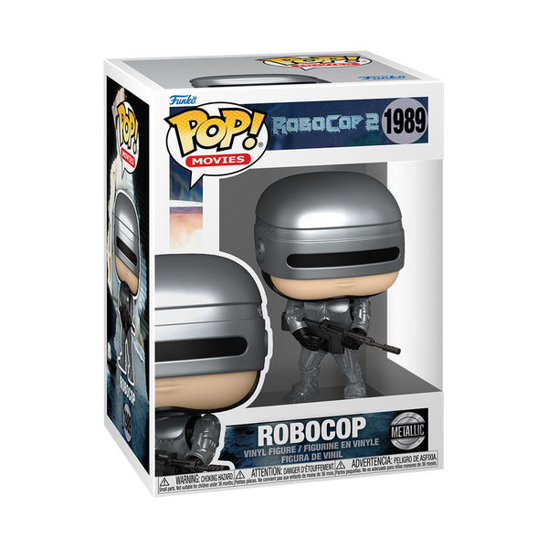 POP Movies: Robocop S2- Robocop (Metallic)