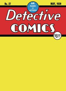 Batman Day 2024 Detective Comics #27 Facsimile Edition Cvr B Blank Variant