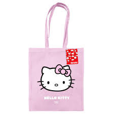 Hello Kitty Bow Pink Tote Bag