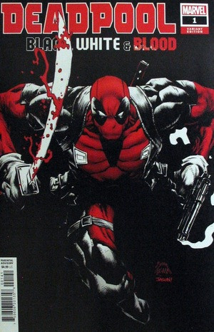 Deadpool Black White Blood #1 (Of 5) Stegman Var