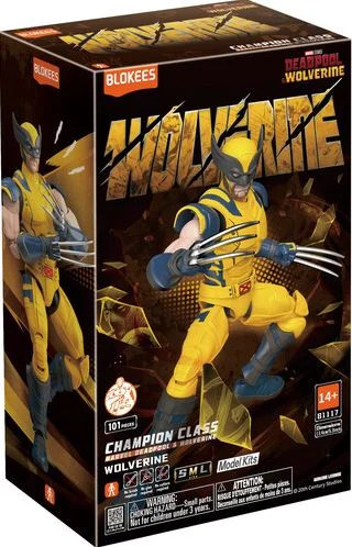 Blokees Figures - Marvel Infinity SAGA - Marvel Heroes Champion Class - Wolverine