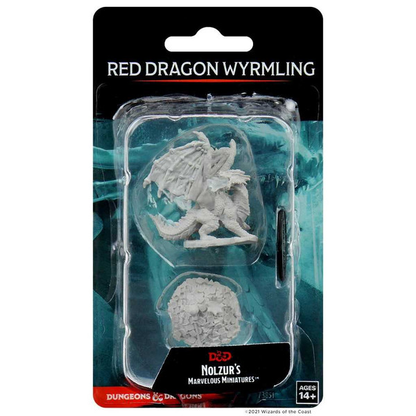 D&D Nolzur's Marvelous Unpainted Miniatures: Red Dragon Wyrmling