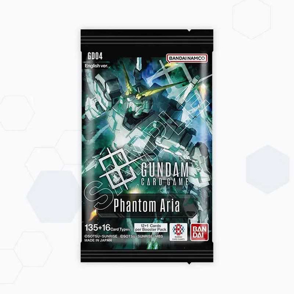 Gundam Card Game: Booster Box (GD04) Sealed box of 24 Booster Packs