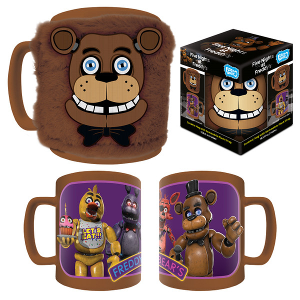FIVE NIGHTS AT FREDDY'S (FREDDY & FRIENDS) FUZZY MUG