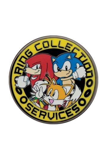 Sonic - The Hedgehog Pin Badge Sonic, Tails, Knuckles Limited Edition