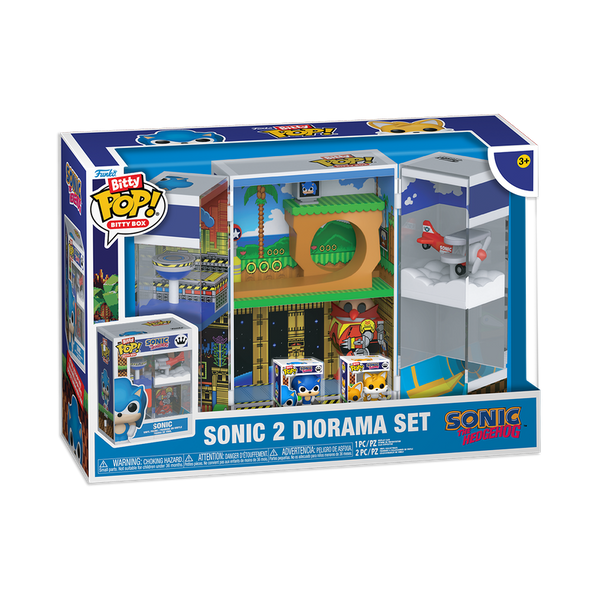 Bitty Pop! Bitty Box Sonic 2 Diorama Set