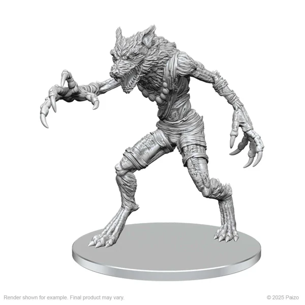 Meladaemon (Famine Daemon): Pathfinder Deep Cuts Unpainted Miniatures